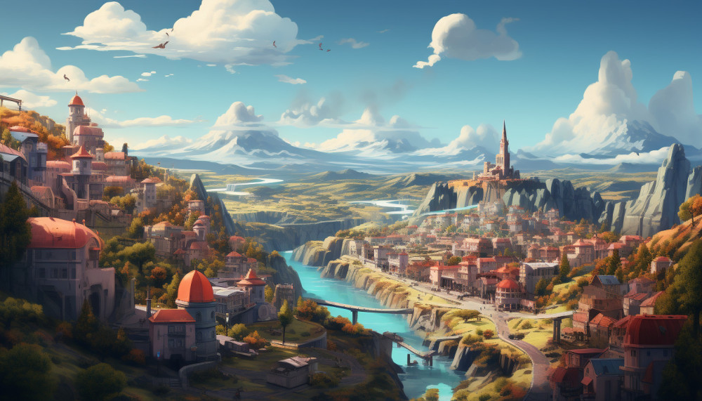 Dancharia: une ville superbe